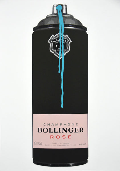 Bollinger Rose (Cyan Drip)