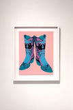 Woodstock Boot (Mauve/Teal)