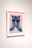 Woodstock Boot (Mauve/Teal)