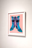 Woodstock Boot (Mauve/Teal)