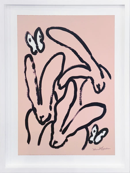 Pretty in Pink Bunnies